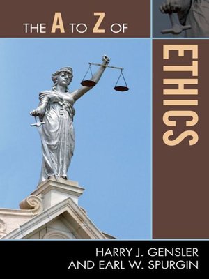 cover image of The A to Z of Ethics